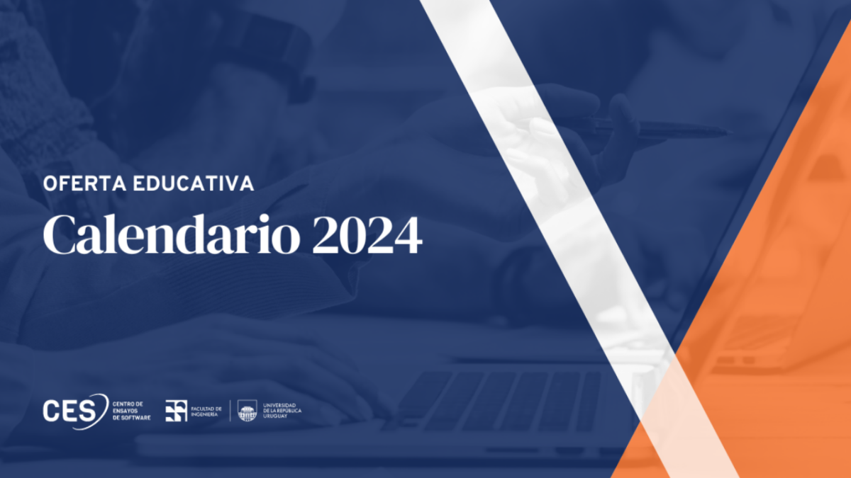 Calendario 2024 de capacitación en testing CES